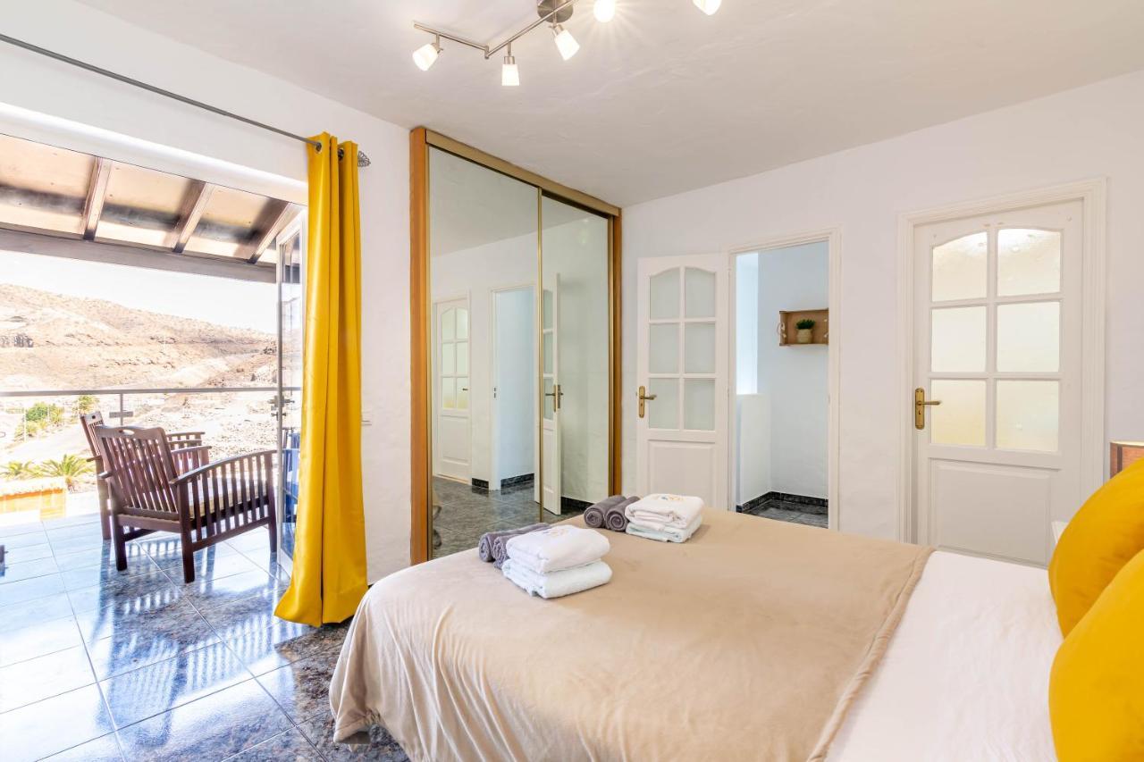 Canarian Holiday Home - Casa Los Caideros Mogán Esterno foto